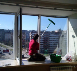 Мытье окон в однокомнатной квартире Чкаловск